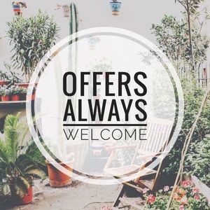 Always open to offers!